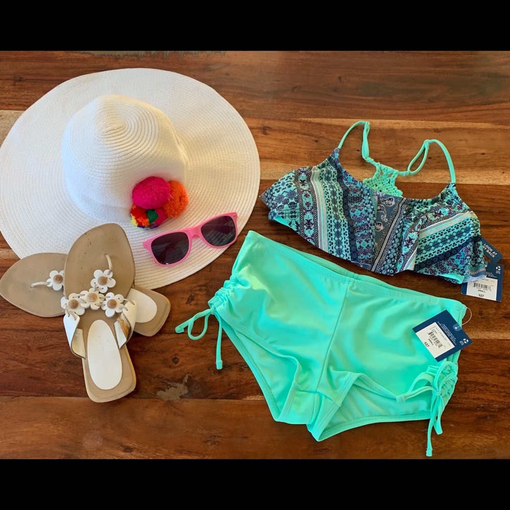 NWT Arizona two pieces swimsuit size S